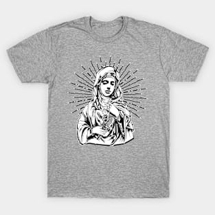 Virgin Mary, religion. T-Shirt